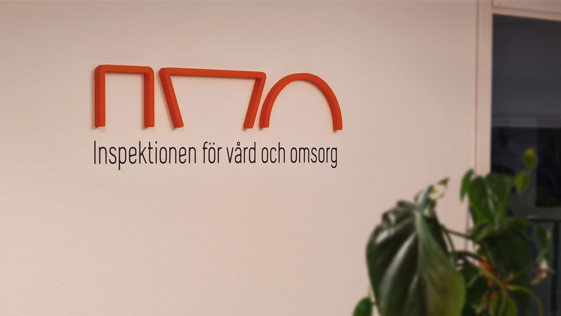 Bild på logotype för Inspektionen för vård och omsorg