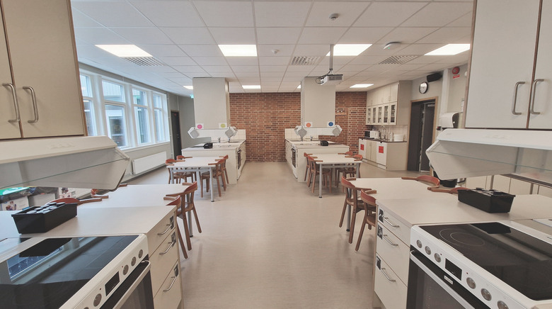 Hemkunskapssal i Fågelvikskolan 