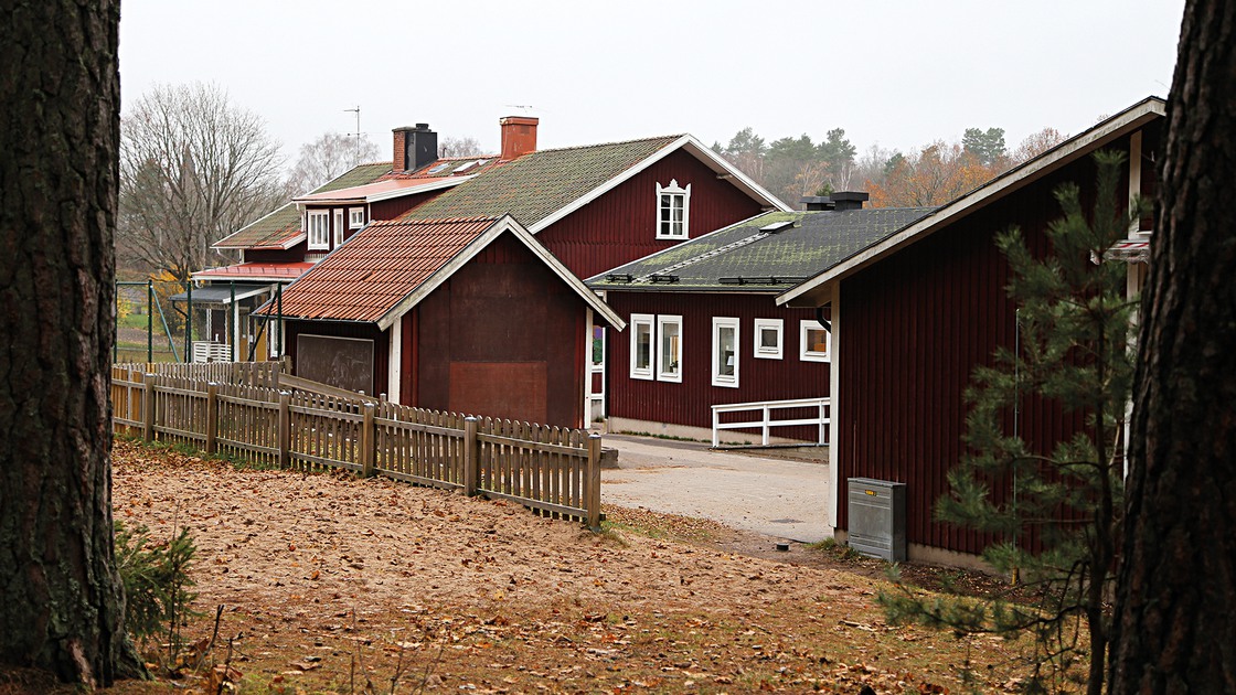 Ransbergs gamla skola den 11 november 2021.