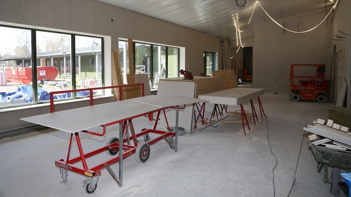 Ransbergsbygget den 27 april 2023.