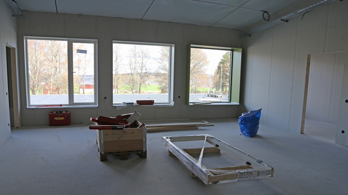 Ransbergsbygget den 27 april 2023.