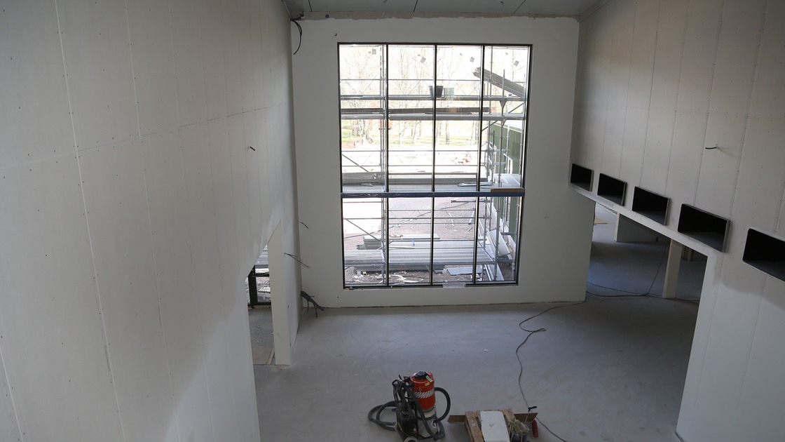 Ransbergsbygget den 27 april 2023.