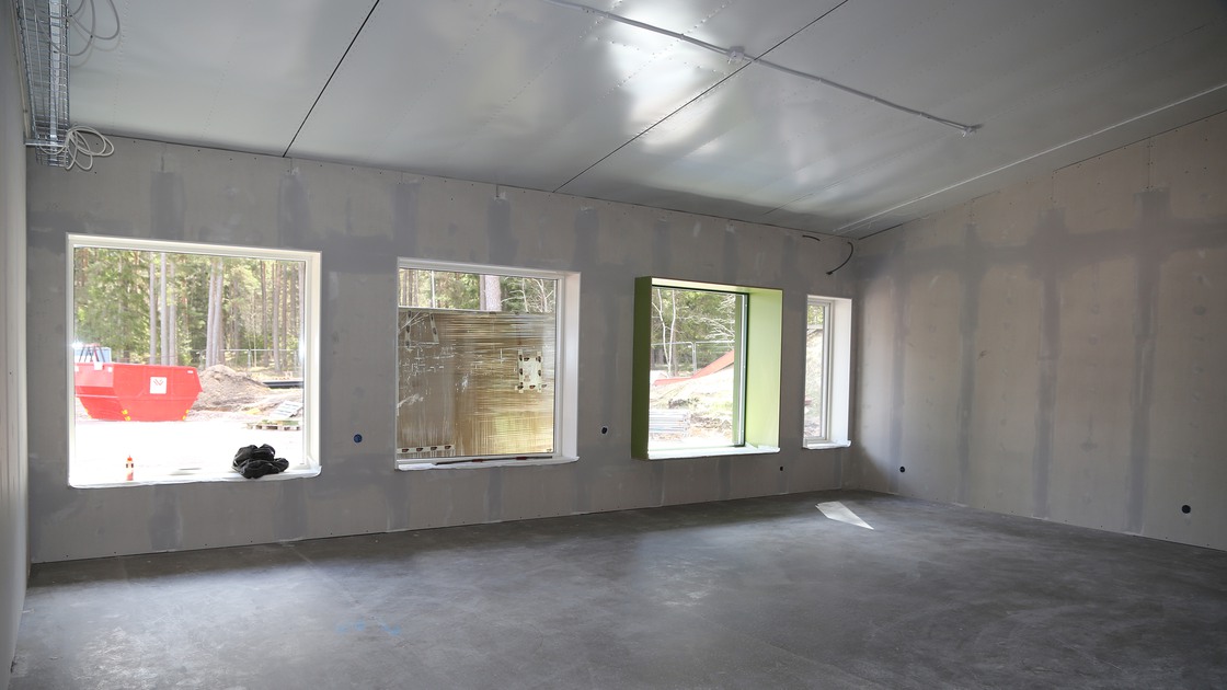 Ransbergsbygget den 27 april 2023.