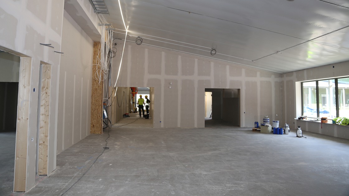 Ransbergsbygget den 27 april 2023.