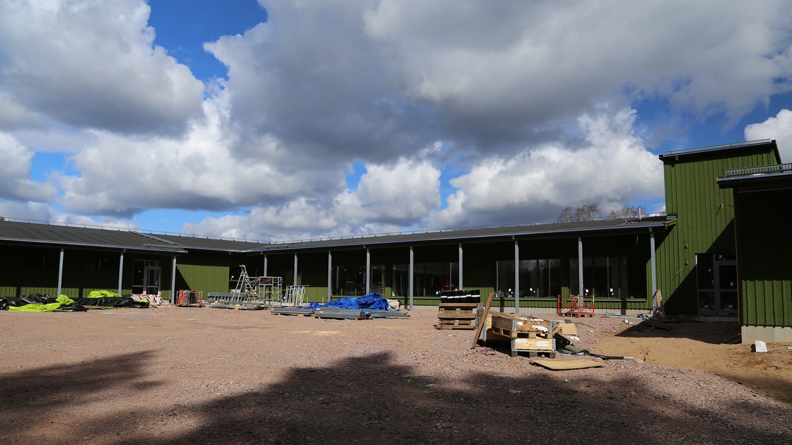 Ransbergsbygget den 27 april 2023.