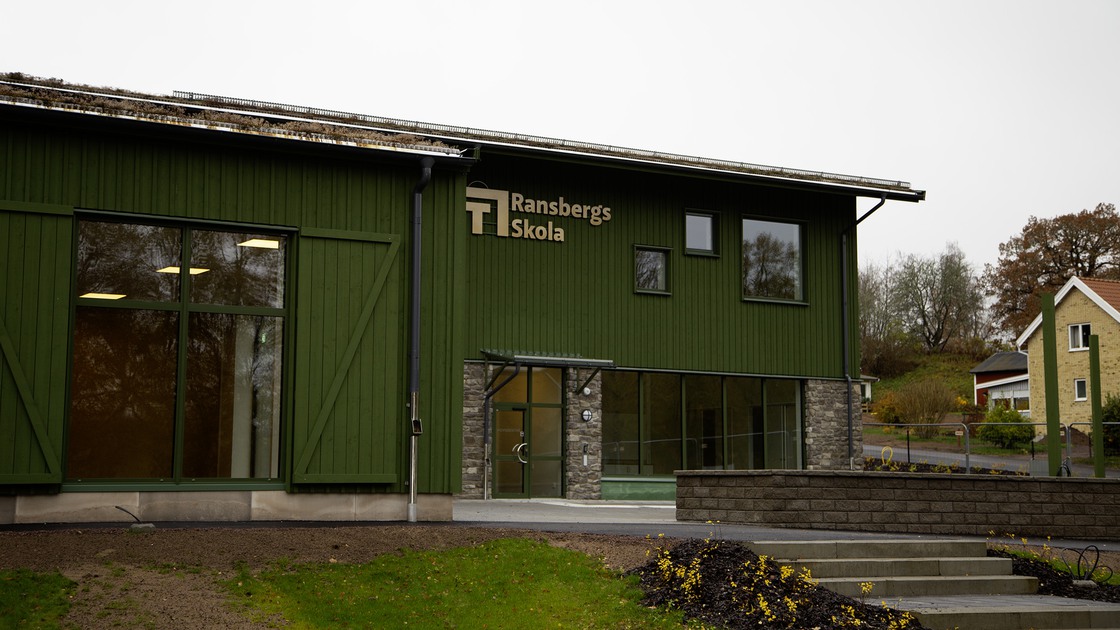 Ransbergs skola den 9 november 2023.