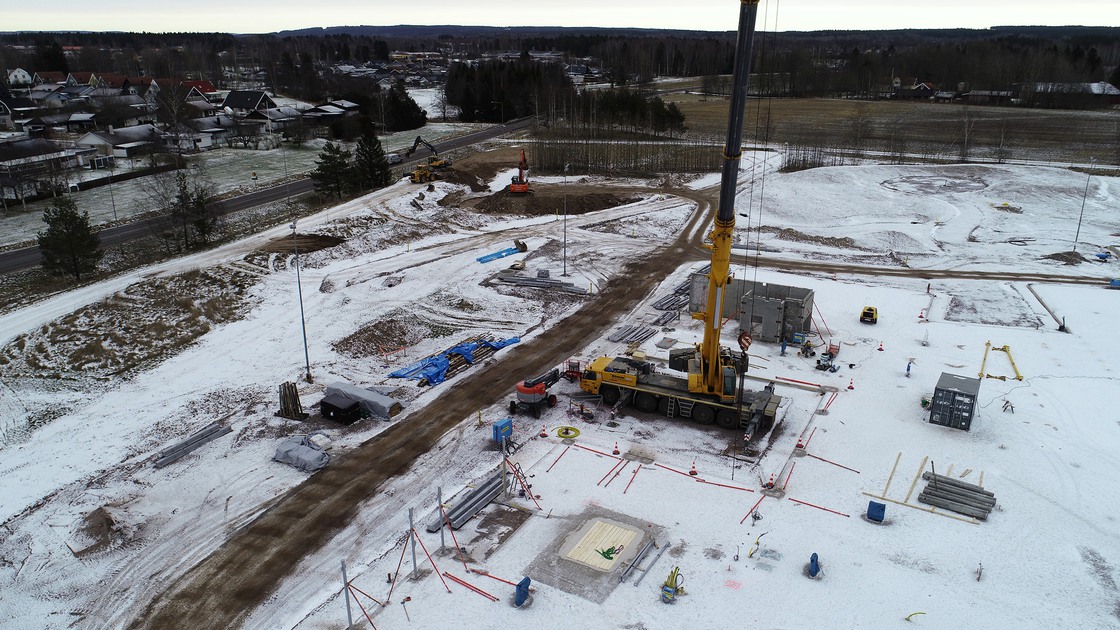 Stomresning på Baggeboskolan.