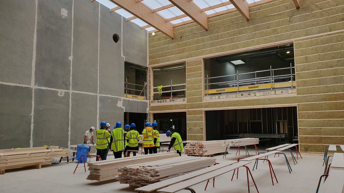 Rundvandring i Baggeboskolan.