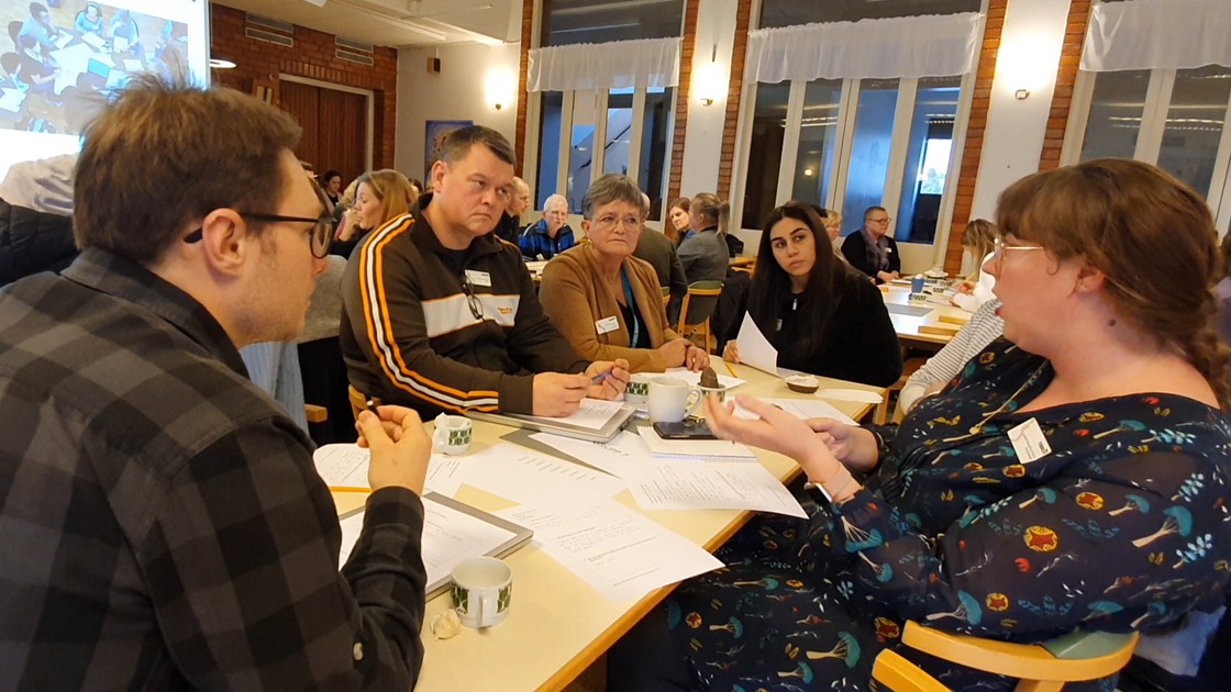 Workshop om gemensamt förhållningssätt för all personal som ska arbeta på Fågelvikskolan.