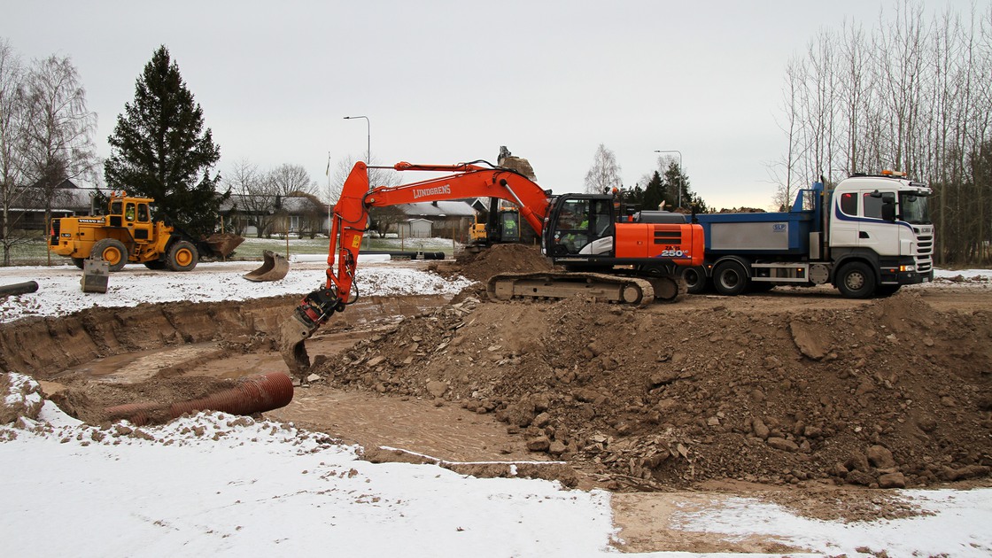 Stomresning på Baggeboskolan.
