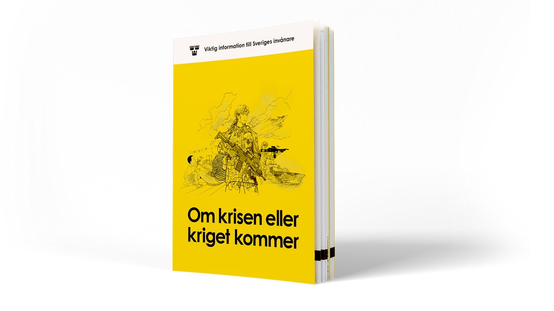 Broschyren "Om krisen eller kriget kommer"