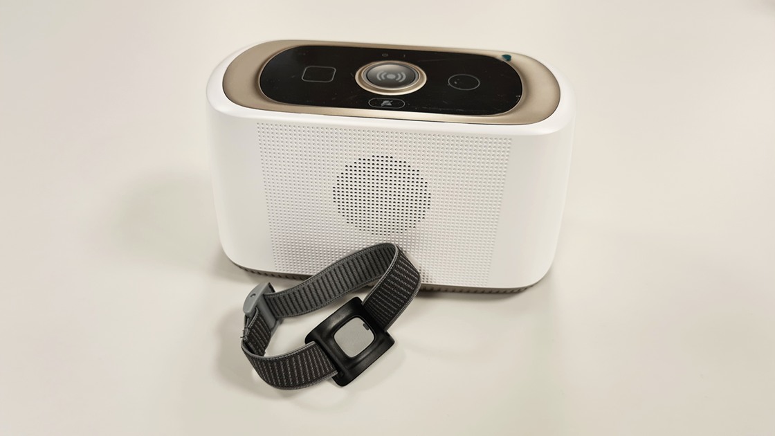 Bilden visar den nya larmutrustningen.