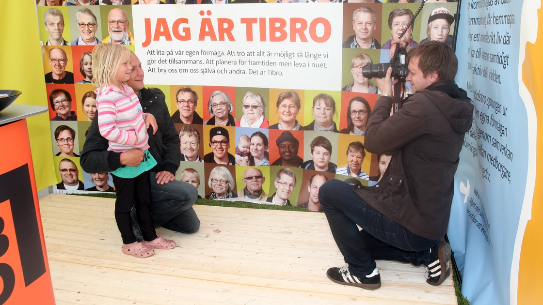 Jag är Tibro-fotografering under Uppåner-festivalen på Ånaplan 2012.