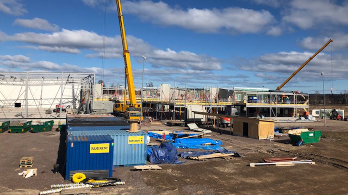 Stomresning på Baggeboskolan.