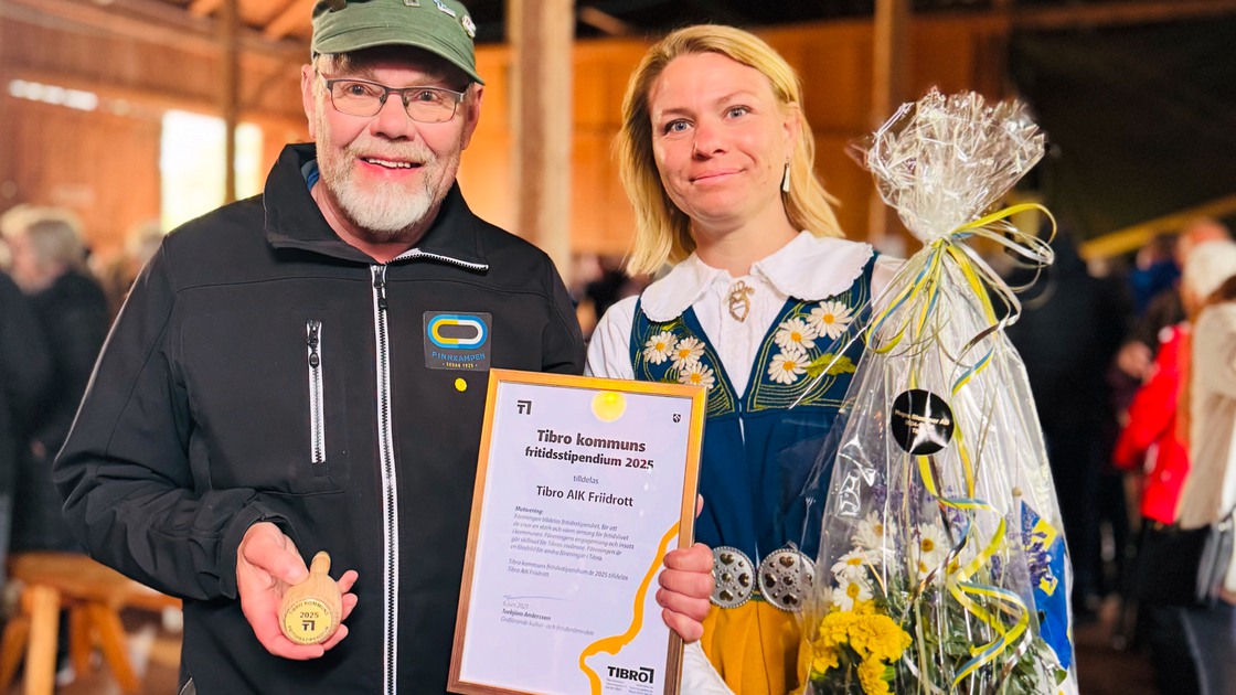 Vinnare Tibro Fritidsstipendium 2025