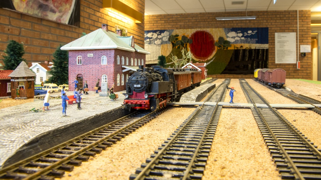 Tågräls i miniatyr