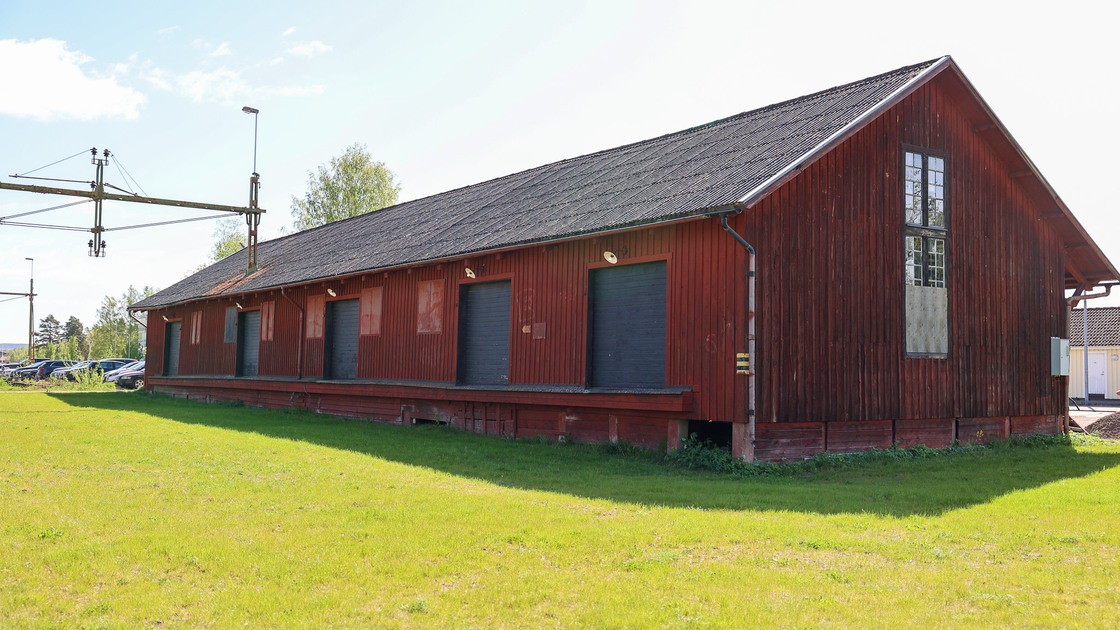 Godsmagasinet på Tibro stationsområdet