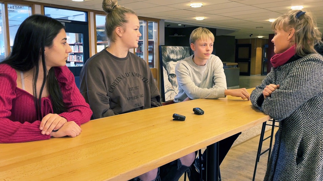 Intervju med Nyboelever om Fågelviksbygget.