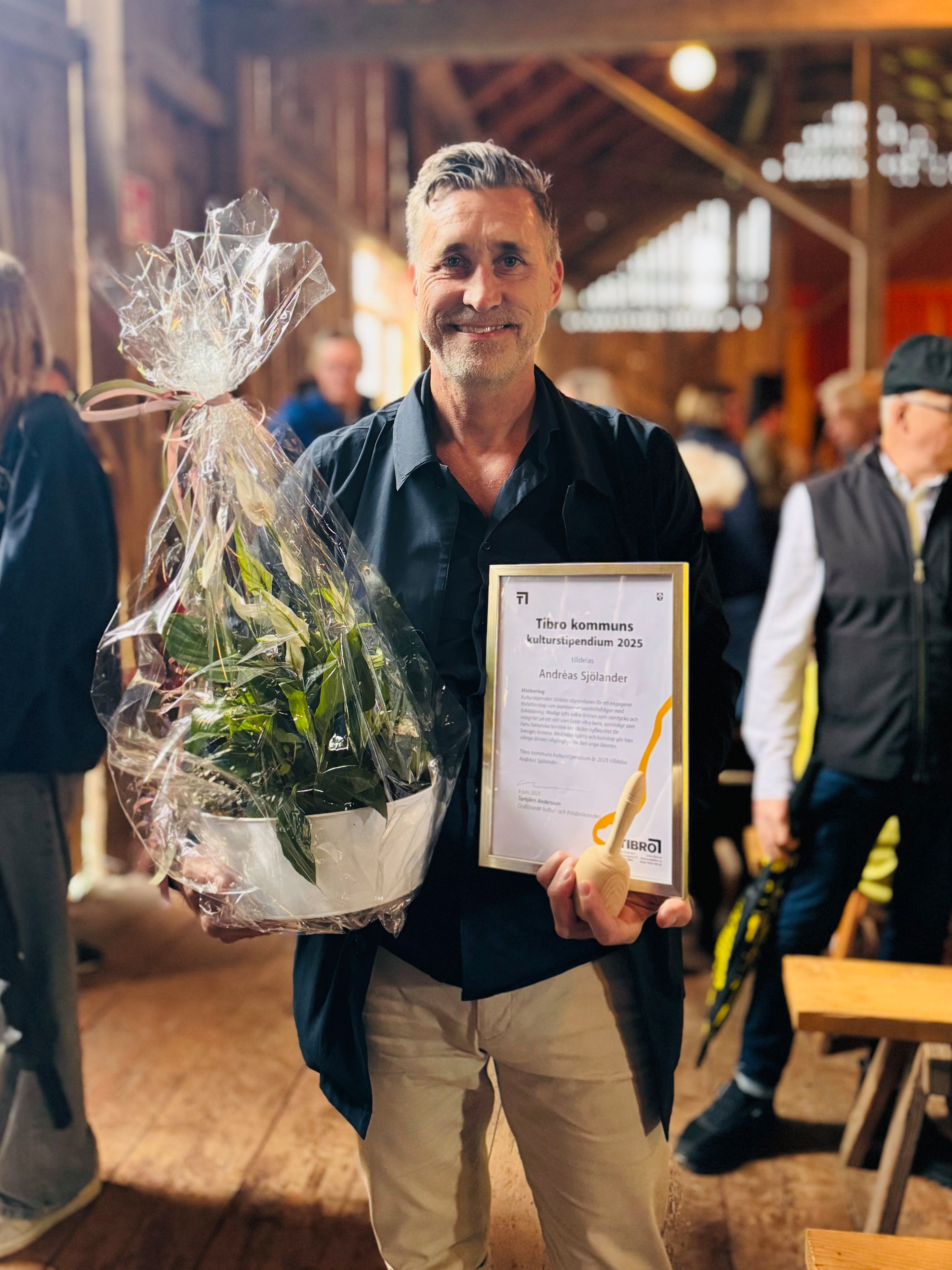 Vinnare Tibro kultur stipendium 2025