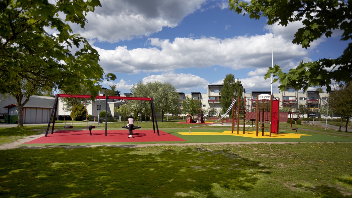 Lekplats vid Brittgården