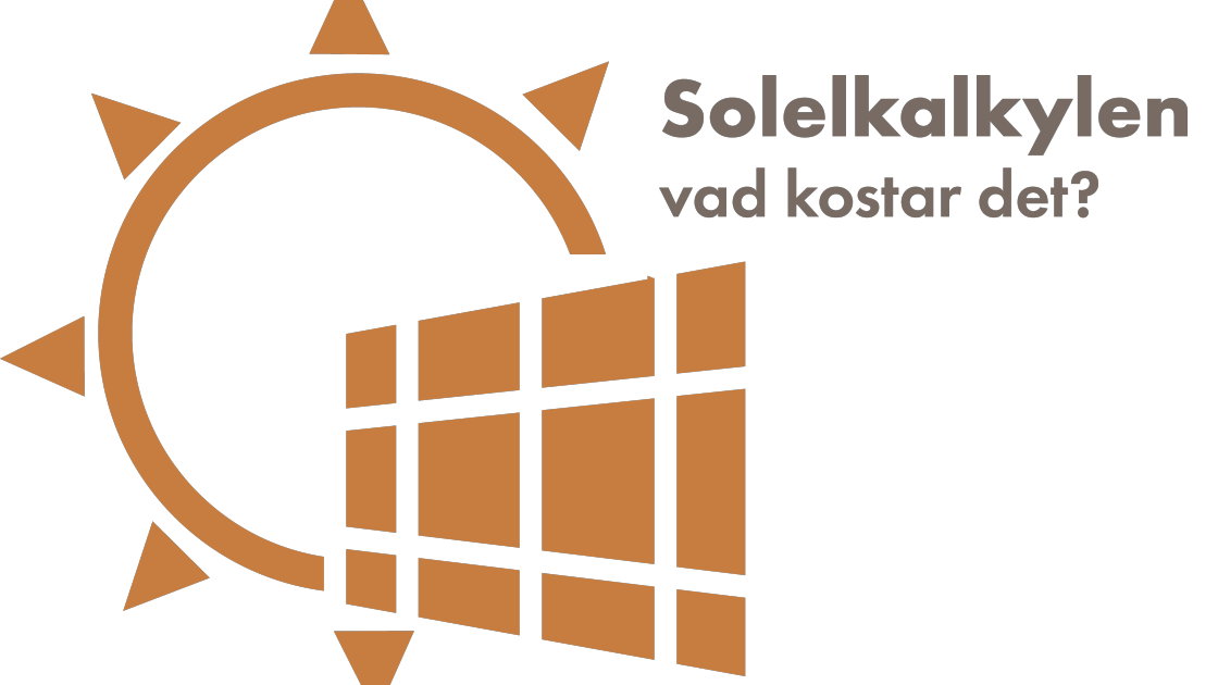 Illustration för Energimyndighetens tjänst Solelkalkylen