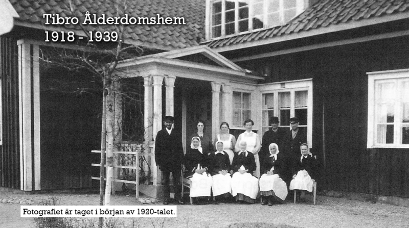 Tibro Ålderdomshem 1918-1939, Kyrkbacken, fattigstugan